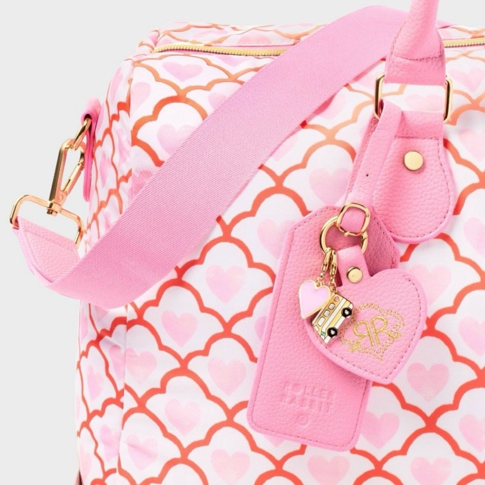 Roller Rabbit Pink Patterned Women's Bag - Picture 5 of 6